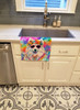 Samoyed Hippie Dawg Kitchen Towel Dish Cloths DAC2550 product image at NuMercy 2