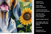 American English Coonhound in Sunflowers Kitchen Towel Dish Cloths product image at NuMercy 5