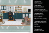 Longhair Black and Tan Dachshund in the Kitchen Kitchen Towel Dish Cloths product image at NuMercy 5