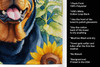 Rottweiler in Sunflowers Kitchen Towel Dish Cloths product image at NuMercy 5
