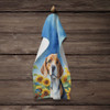 Beagle in Sunflowers Kitchen Towel Dish Cloths product image at NuMercy 4
