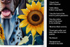 German Shorthaired Pointer in Sunflowers Kitchen Towel Dish Cloths product image at NuMercy 5