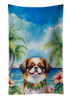 Japanese Chin Luau Kitchen Towel Dish Cloths product image at NuMercy
