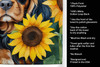 Cavalier Spaniel in Sunflowers Kitchen Towel Dish Cloths DAC6048 product image at NuMercy 5
