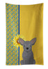 Summer Sunflowers Blue Chihuahua Kitchen Towel Dish Cloths product image at NuMercy