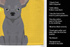 Summer Sunflowers Blue Chihuahua Kitchen Towel Dish Cloths product image at NuMercy 5