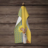Summer Sunflowers Red Cardigan Corgi Kitchen Towel Dish Cloths product image at NuMercy 4