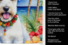 Sealyham Terrier Luau Kitchen Towel Dish Cloths product image at NuMercy 5