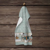 Red Pit Bull Terrier in the Kitchen Kitchen Towel Dish Cloths product image at NuMercy 4