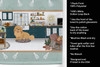 Gold Pekingese in the Kitchen Kitchen Towel Dish Cloths product image at NuMercy 5