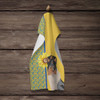 Summer Sunflowers Blue Merle Sheltie Kitchen Towel Dish Cloths product image at NuMercy 4