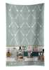 Longhaired Blue and Tan Chihuahua in the Kitchen Kitchen Towel Dish Cloths product image at NuMercy