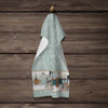 Longhaired Chocolate and Tan Chihuahua in the Kitchen Kitchen Towel Dish Cloths product image at NuMercy 4