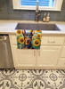 Doberman Pinscher in Sunflowers Kitchen Towel Dish Cloths product image at NuMercy 2