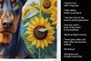 Doberman Pinscher in Sunflowers Kitchen Towel Dish Cloths product image at NuMercy 5