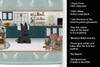 Black Scottish Terrier in the Kitchen Kitchen Towel Dish Cloths product image at NuMercy 5