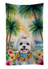 Maltese Luau Kitchen Towel Dish Cloths DAC6471 product image at NuMercy