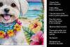 Maltese Luau Kitchen Towel Dish Cloths DAC6471 product image at NuMercy 5