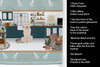 Cream Golden Retriever in the Kitchen Kitchen Towel Dish Cloths product image at NuMercy 5