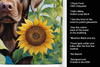 Labrador Retriever in Sunflowers Kitchen Towel Dish Cloths DAC6110 product image at NuMercy 5