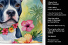 Staffordshire Bull Terrier Luau Kitchen Towel Dish Cloths product image at NuMercy 5