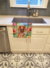 Redbone Coonhound Luau Kitchen Towel Dish Cloths product image at NuMercy 2