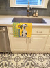Summer Sunflowers Harlequin Great Dane Kitchen Towel Dish Cloths product image at NuMercy 2
