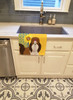 Summer Sunflowers Red and White Shih Tzu Kitchen Towel Dish Cloths product image at NuMercy 2