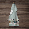 Red and White Papillon in the Kitchen Kitchen Towel Dish Cloths product image at NuMercy 4