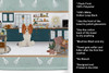 Red and White Papillon in the Kitchen Kitchen Towel Dish Cloths product image at NuMercy 5