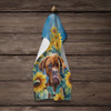 Dogue de Bordeaux in Sunflowers Kitchen Towel Dish Cloths product image at NuMercy 4