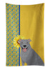 Summer Sunflowers Blue Pit Bull Terrier Kitchen Towel Dish Cloths product image at NuMercy