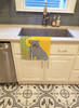 Summer Sunflowers Blue Pit Bull Terrier Kitchen Towel Dish Cloths product image at NuMercy 2