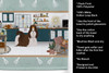 Liver and White Shih Tzu in the Kitchen Kitchen Towel Dish Cloths product image at NuMercy 5