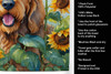 Otterhound in Sunflowers Kitchen Towel Dish Cloths product image at NuMercy 5