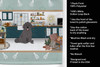 Grey Newfoundland in the Kitchen Kitchen Towel Dish Cloths product image at NuMercy 5