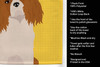 Summer Sunflowers Blenheim Cavalier Spaniel Kitchen Towel Dish Cloths product image at NuMercy 5