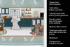 Toy White Poodle in the Kitchen Kitchen Towel Dish Cloths product image at NuMercy 5