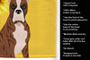 Summer Sunflowers Red Brindle Boxer Kitchen Towel Dish Cloths product image at NuMercy 5
