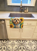 Lhasa Apso in Sunflowers Kitchen Towel Dish Cloths product image at NuMercy 2