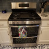 German Wirehaired Pointer Luau Kitchen Towel Dish Cloths product image at NuMercy 3