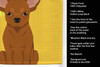Summer Sunflowers Red Chihuahua Kitchen Towel Dish Cloths product image at NuMercy 5