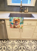 Pomeranian Luau Kitchen Towel Dish Cloths DAC6493 product image at NuMercy 2