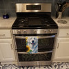 Great Pyrenees in Sunflowers Kitchen Towel Dish Cloths product image at NuMercy 3