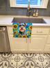 Schnauzer in Sunflowers Kitchen Towel Dish Cloths product image at NuMercy 2