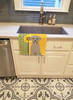 Summer Sunflowers Gray Labrador Retriever Kitchen Towel Dish Cloths product image at NuMercy 2