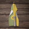 Summer Sunflowers Gray Labrador Retriever Kitchen Towel Dish Cloths product image at NuMercy 4