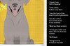 Summer Sunflowers Gray Labrador Retriever Kitchen Towel Dish Cloths product image at NuMercy 5