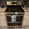 Bichon Frise in Sunflowers Kitchen Towel Dish Cloths product image at NuMercy 3