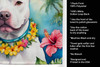 Pit Bull Terrier Luau Kitchen Towel Dish Cloths DAC6489 product image at NuMercy 5